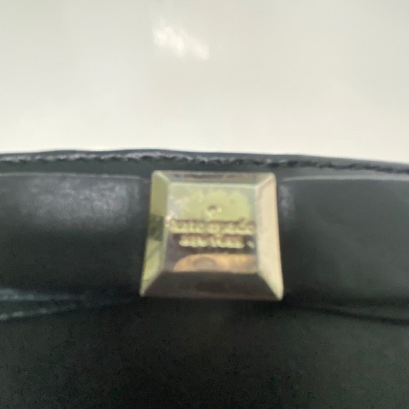 Kate Spade New York Black Bow Bifold Snap‎ Wallet - Picture 9 of 9